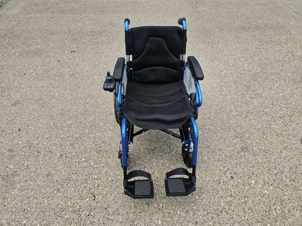 Foldawheel PW-800AX lightweight folding 4mph electric wheelchair - Image 15