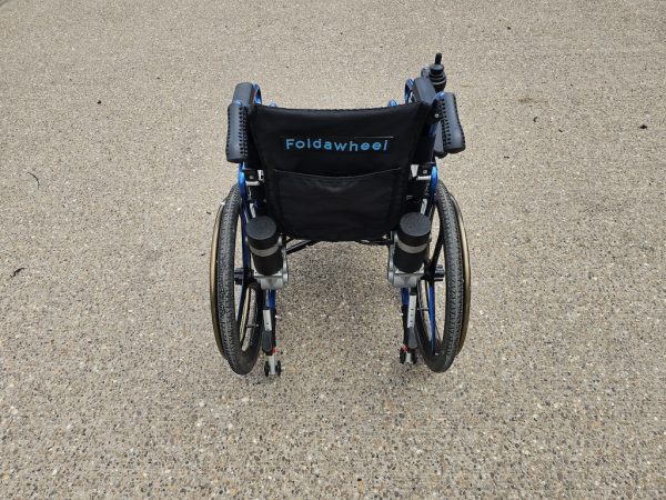 Foldawheel PW-800AX lightweight folding 4mph electric wheelchair - Image 11