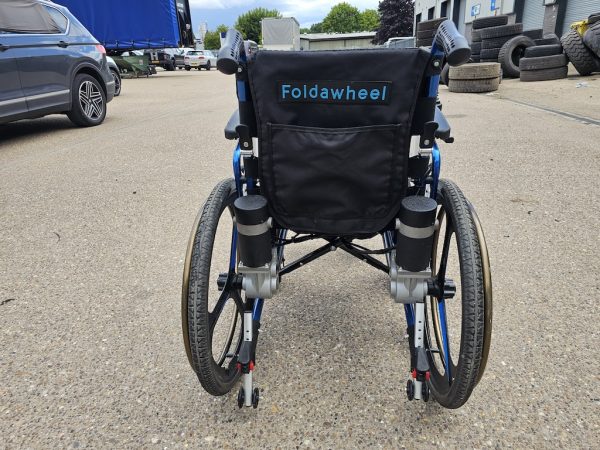 Foldawheel PW-800AX lightweight folding 4mph electric wheelchair - Image 10