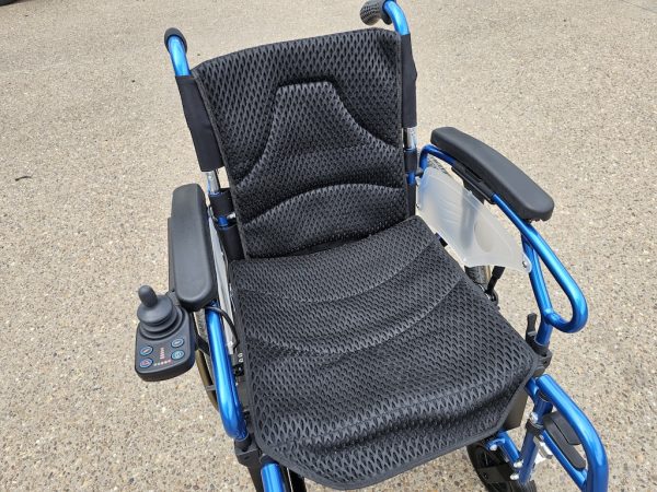 Foldawheel PW-800AX lightweight folding 4mph electric wheelchair - Image 6