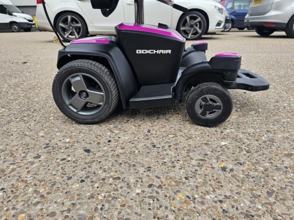 Pride Go Chair 4mph pink BRAND NEW BATTERIES electric wheelchair powerchair - Image 8