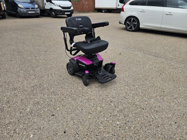 Pride Go Chair 4mph pink BRAND NEW BATTERIES electric wheelchair powerchair - Image 7