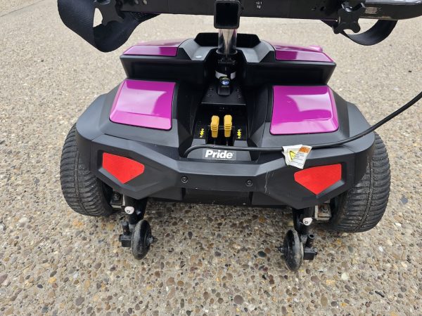 Pride Go Chair 4mph pink BRAND NEW BATTERIES electric wheelchair powerchair - Image 2