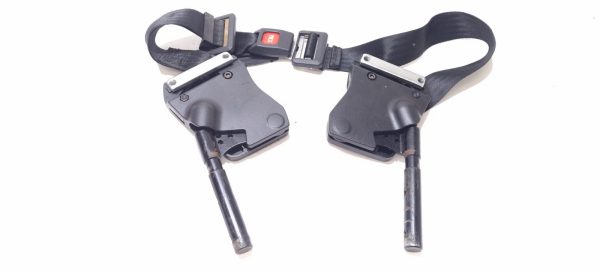 Invacare TDX SP2 backrest receivers brackets pair with seatbelt part electric mobility wheelchair powerchair scooter