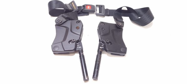 Invacare TDX SP2 backrest receivers brackets pair with seatbelt part electric mobility wheelchair powerchair scooter - Image 2