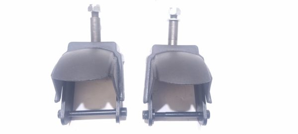 Castor fork covers trim panel pair part electric mobility wheelchair powerchair scooter - Image 2
