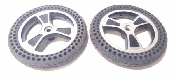 E-Tech rear wheels pair part electric mobility wheelchair powerchair scooter