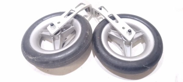 Dash E-Fold front castor wheels pair part electric mobility wheelchair powerchair scooter