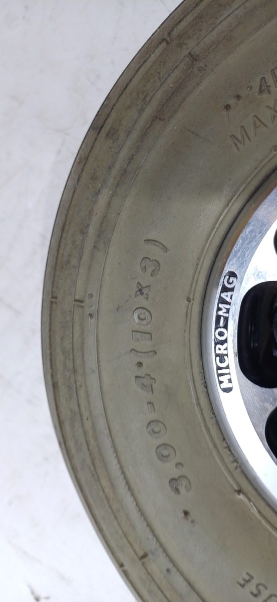 Pride Celebrity X castor wheel part electric mobility wheelchair powerchair scooter - Image 2