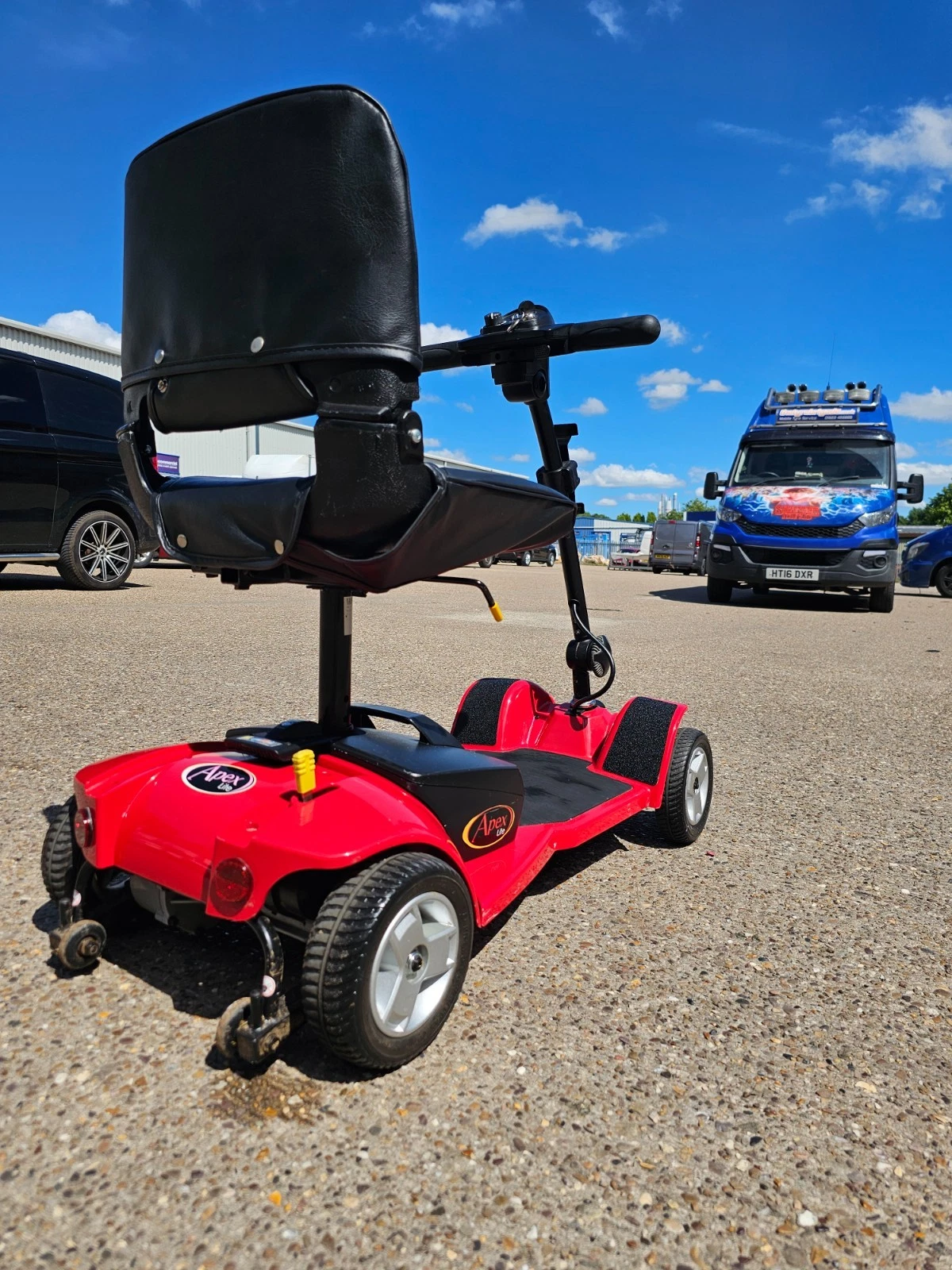 Pride Apex Lite 4mph electric mobility scooter NEW BATTERIES