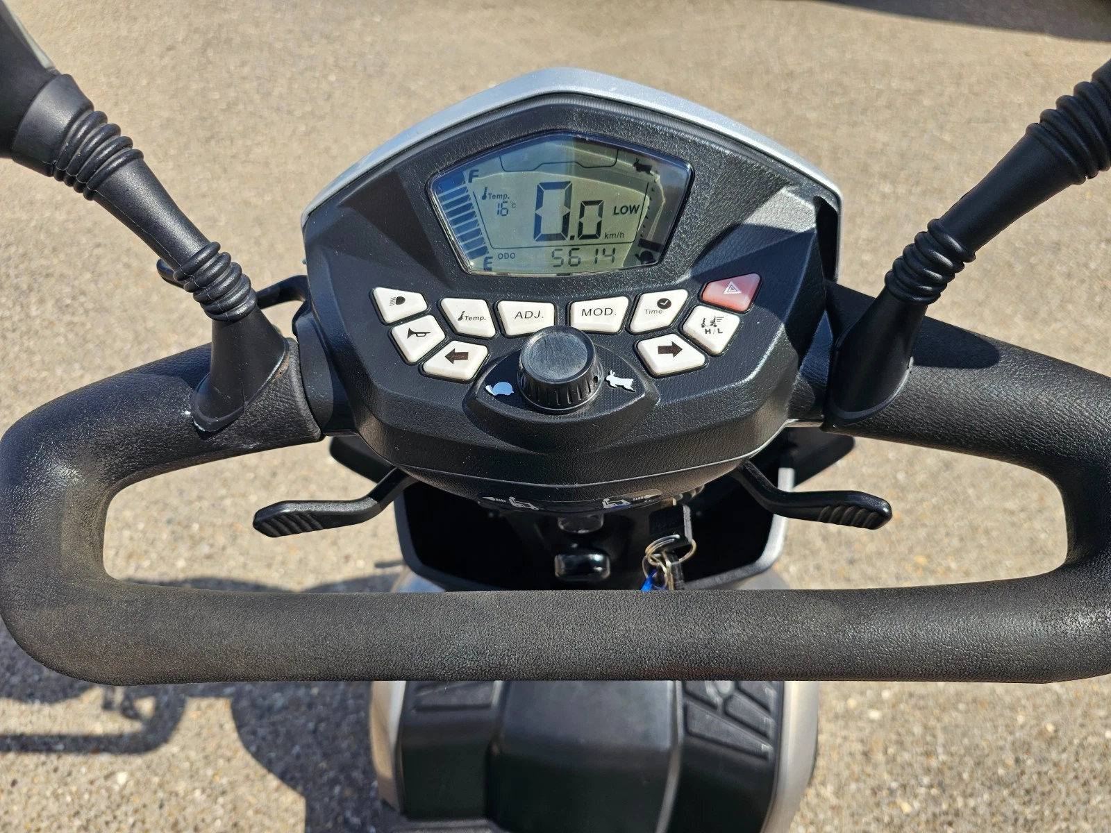 Kymco Agility 8mph electric mobility scooter