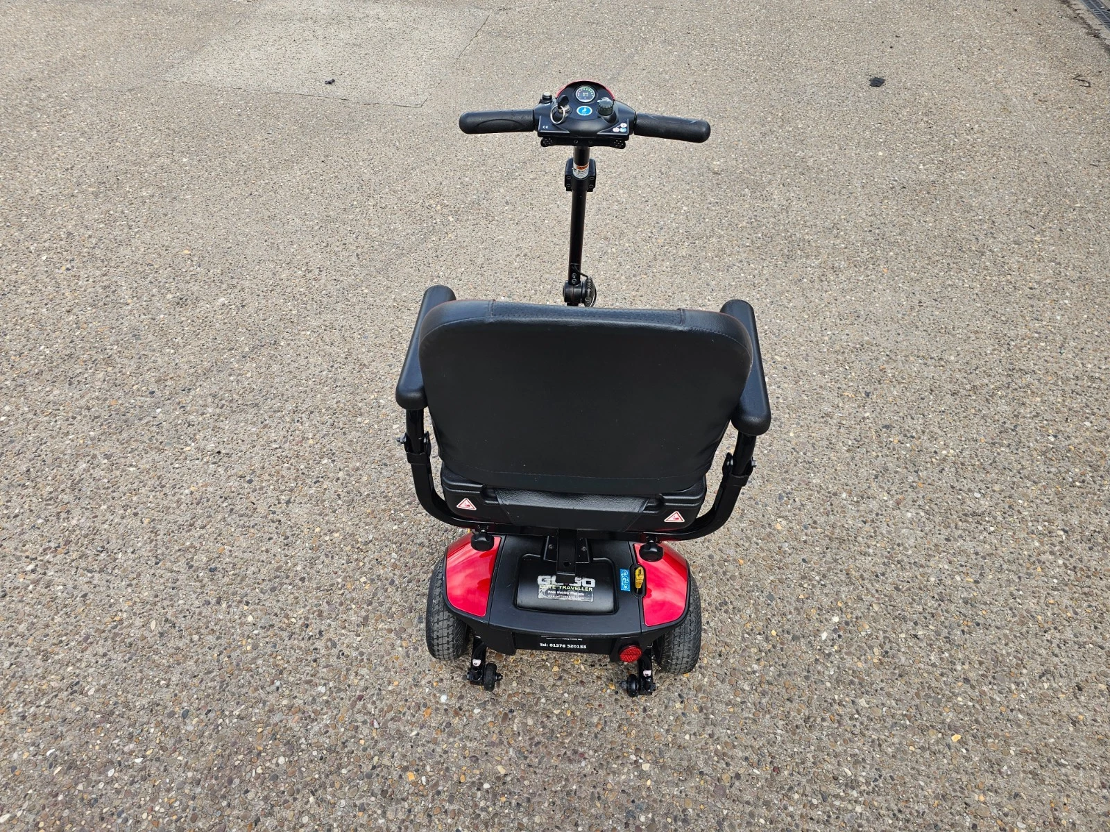 Pride GoGo Elite Traveller 4mph electric mobility scooter NEW BATTERIES
