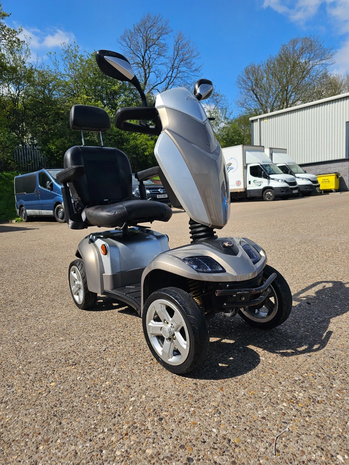 Kymco Agility 8mph electric mobility scooter