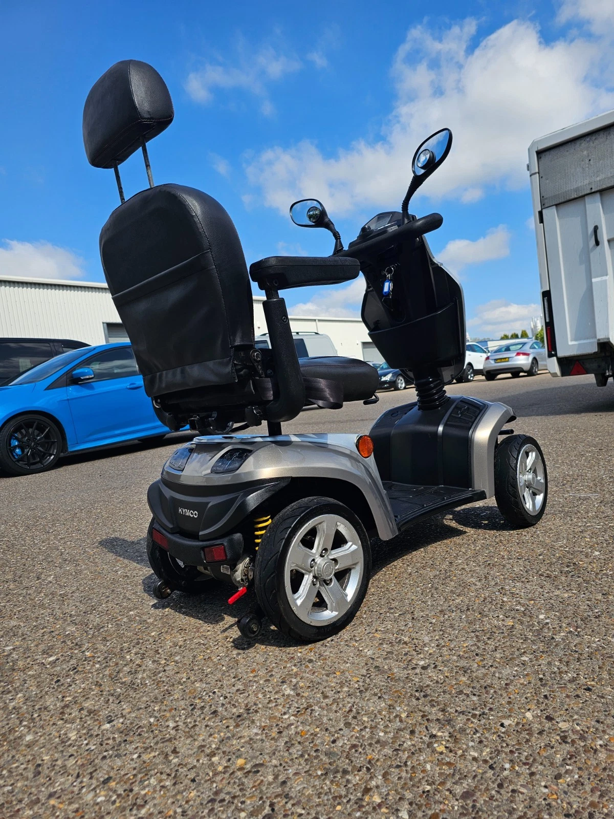 Kymco Agility 8mph electric mobility scooter