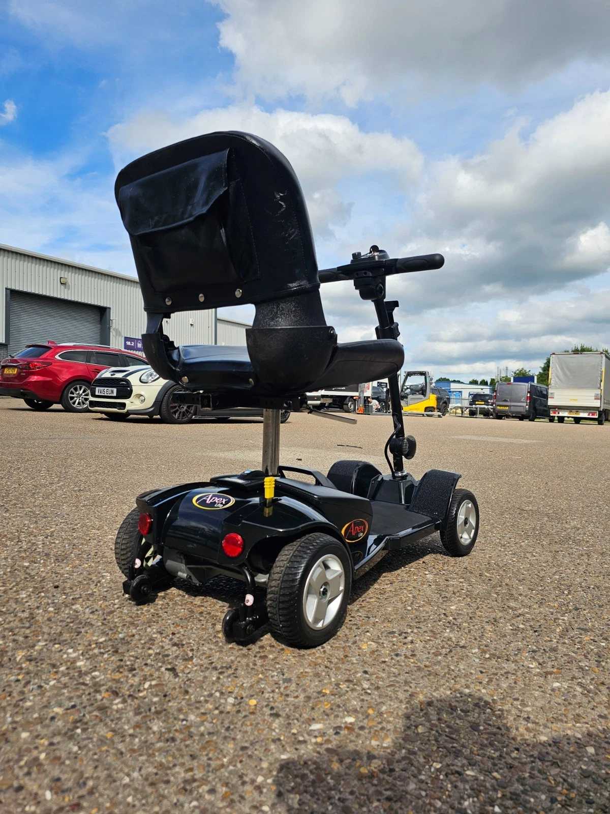 Pride Apex Lite 4mph electric mobility scooter NEW BATTERIES