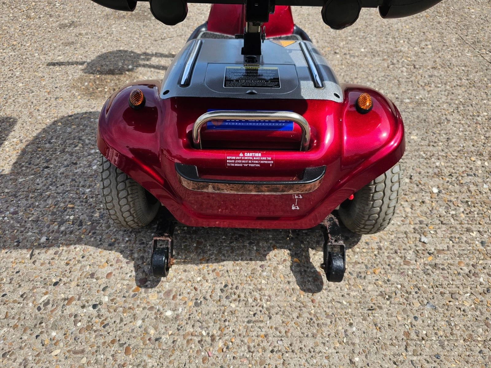 3 Wheel Style Shoprider 4mph mobility scooter NEW BATTERIES