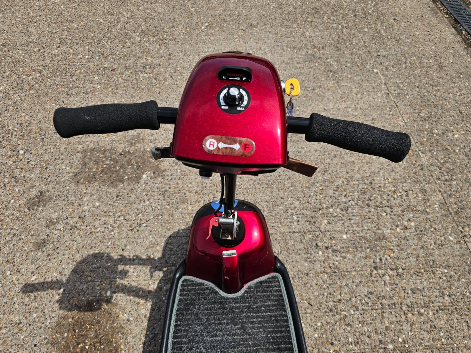 3 Wheel Style Shoprider 4mph mobility scooter NEW BATTERIES