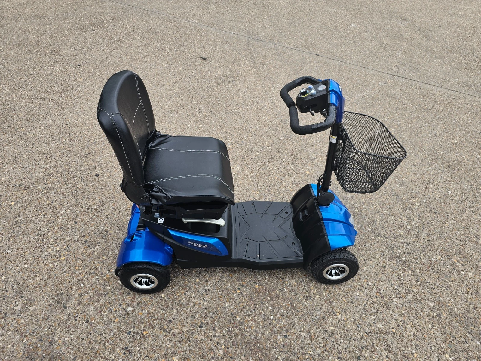 CareCo XGo Pinnacle blue 4mph electric mobility scooter