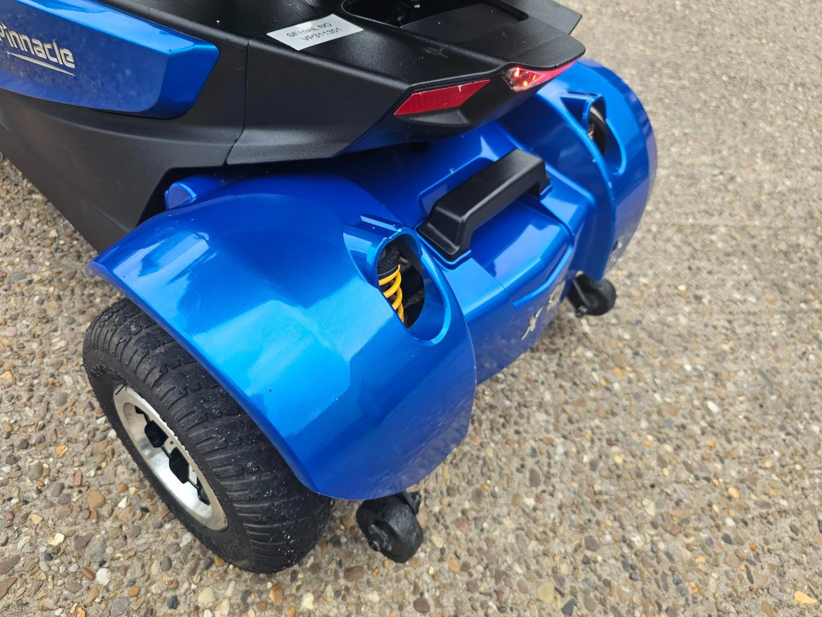 CareCo XGo Pinnacle blue 4mph electric mobility scooter