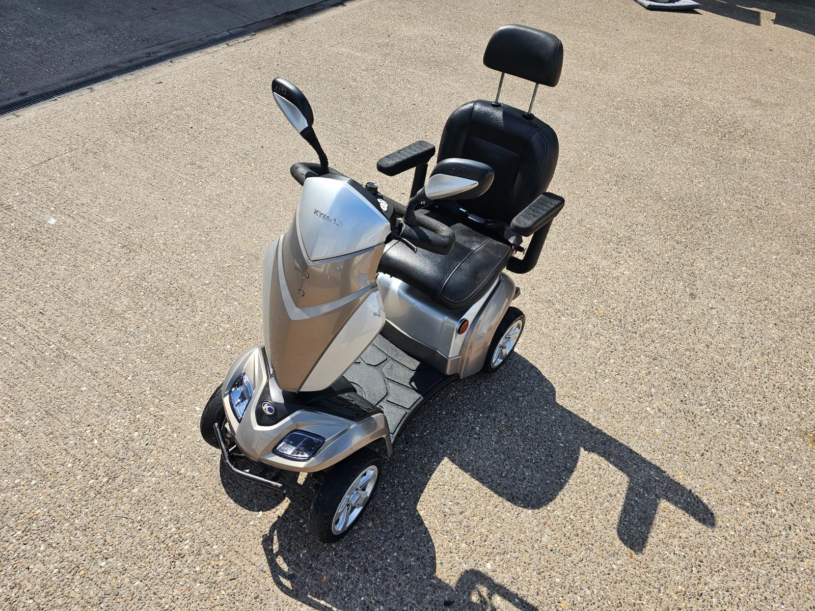 Kymco Agility 8mph electric mobility scooter