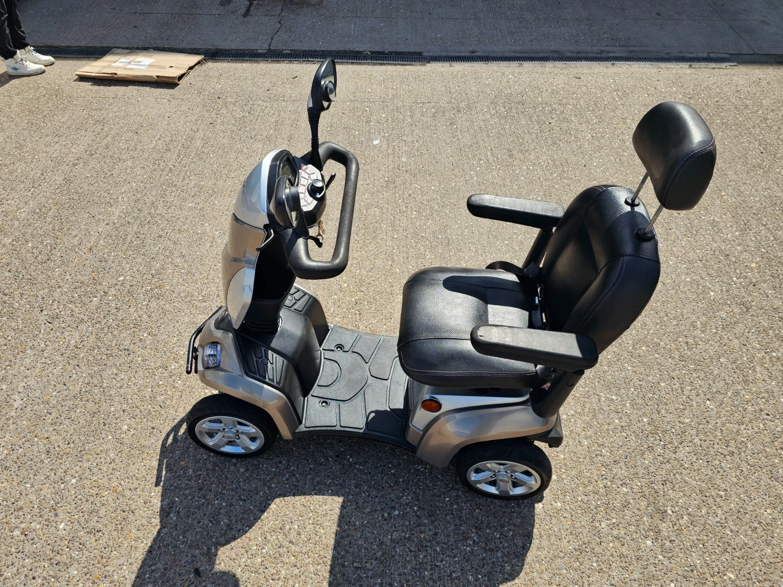 Kymco Agility 8mph electric mobility scooter