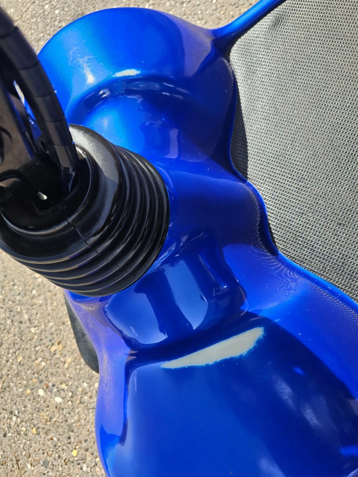 Days Strider 4mph blue electric road mobility scooter